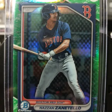 Bowman Nazzan Zanetello Red Sox lunar glow