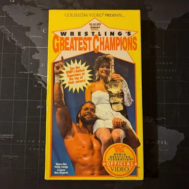 VHS - Wrestling - WWF Wrestling's Greatest Championships