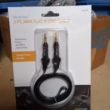 3 FT. Max Flat Audio Cable