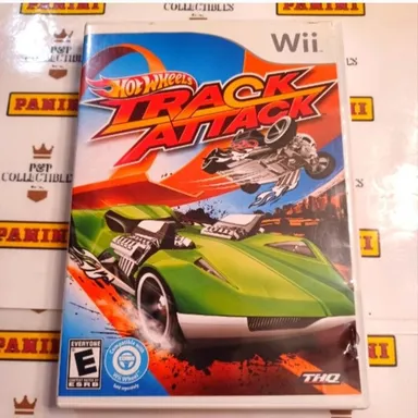 Hot Wheels Track Attack 🎮 Nintendo Wii Vintage Video Game
