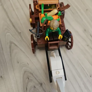 Lego supply cart horse and deiver
