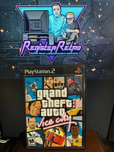 PS2 - Grand Theft Auto Vice City - Missing Map