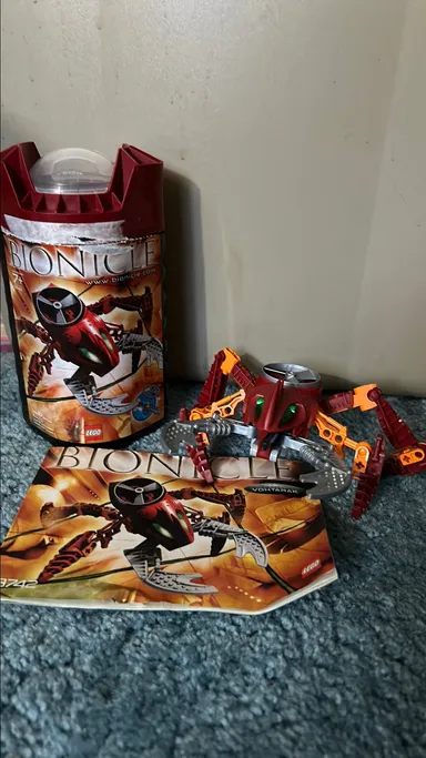 Bionicle Vistarak Vohtarak 8742 Complete