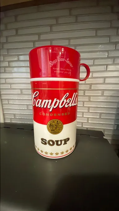 New Campbell Soup Can-tainer thermos