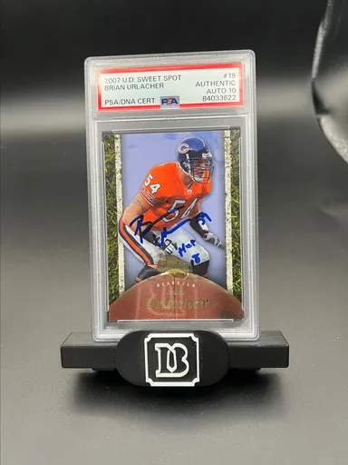 2007 Brian Urlacher - Upper Deck Sweet Spot - PSA N0: AUTHENTIC