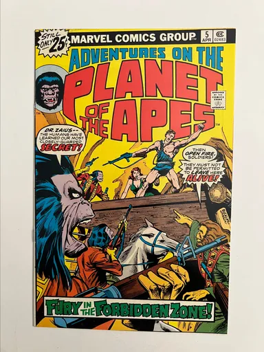 ADVENTURES ON THE PLANET OF THE APES 5 MARVEL