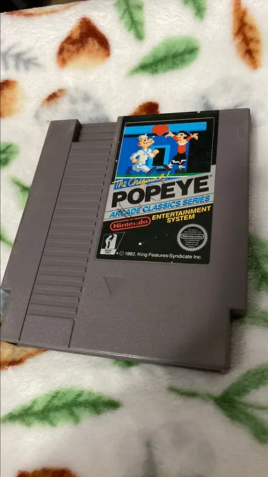 NES Popeye cart