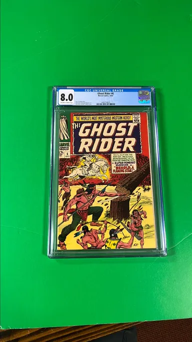 Ghost Rider 6 CGC 8.0 1967