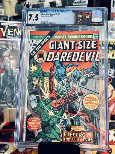 Giant size Daredevil #1 CGC CUSTOM LABEL