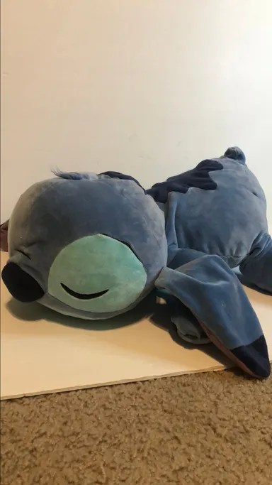Disney Lilo and Stitch Cuddleez 25" Large Stuffed Plush Sleeping Pillow