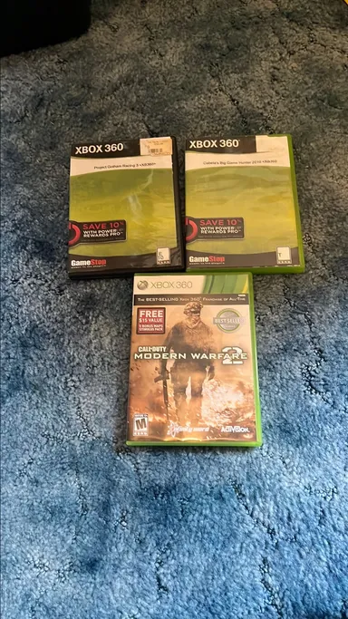 Xbox 360 games set of 3