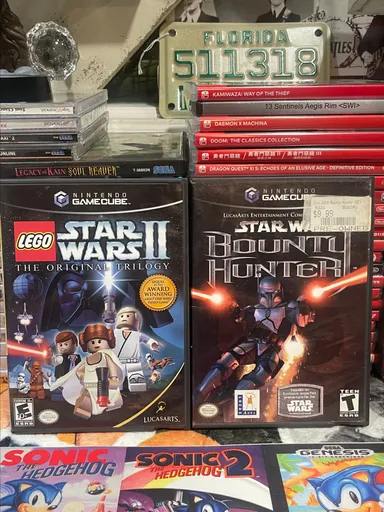 Star Wars GameCube Lot