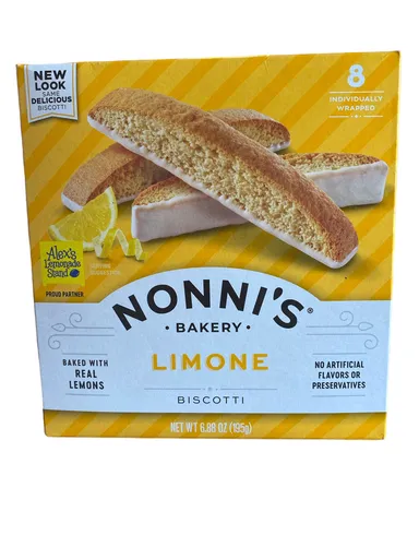 Nonni’s Limone (Lemon) Biscotti
