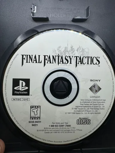 PS1 - Final Fantasy Tactics (Disc Only)