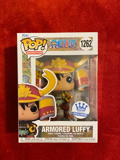 Funko Pop Animation One Piece Armored Luffy #1262 Funko Exclusive