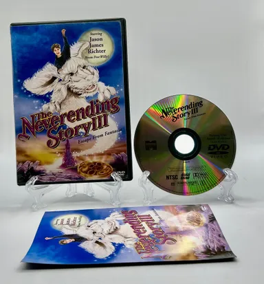 The Neverending Story 3: Escape From Fantasia (DVD, 2002) RARE OOP