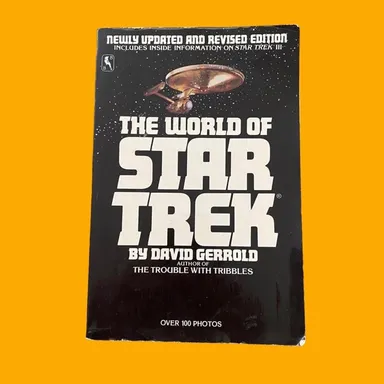 The World Of Star Trek by David Gerrold Behind The Scenes Book