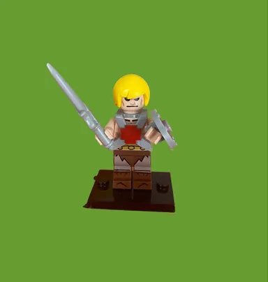 He-Man From The Masters Of The Universe Building Blocks Lego Type Minifigure