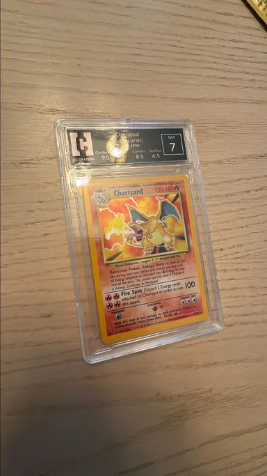 Charizard- Base Set Holo (NM 7)