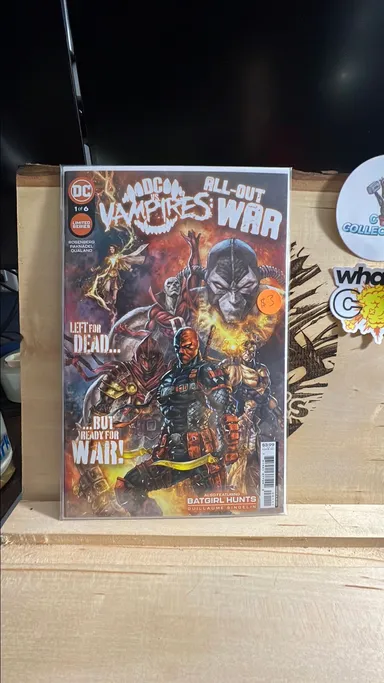 DC vs. Vampires: All-Out War #1 (Regular Alan Quah Cover), FMV $3 🤑
