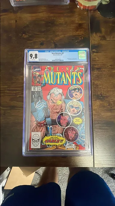 New Mutants 87 CGC 9.8