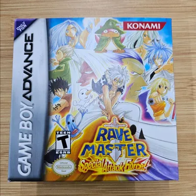 *BOX ONLY* GBA Rave Masters Special Attack Force!