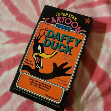 VHS - MOVIE - CARTOON - Daffy Duck and Friends volume 2