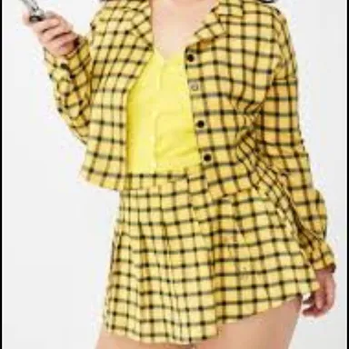 PLUS size Deadstocked Dollskill CLUELESS outfit/ costume