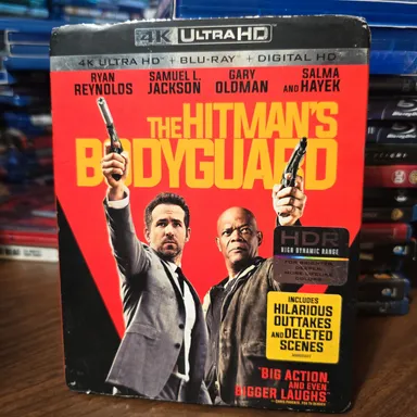 The Hitman's Bodyguard (4K Ultra HD / Blu-Ray, 2017, 2-Disc) w/ OOP Slipcover