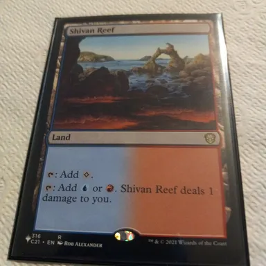 mtg Secret Lair Shivan reef