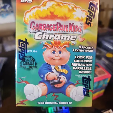 Garbage Pail Kids Blaster Box ..Topps Chrome...1986 original series 5 remake
