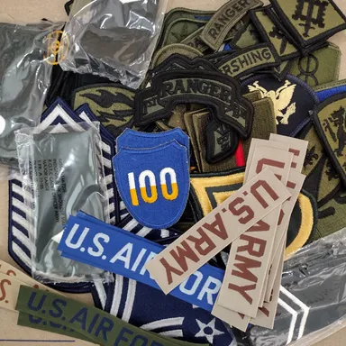 2ea. Military Patches New sold in pairs only *as pictured