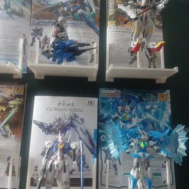 1 Gundam Action Base Wall Hangers