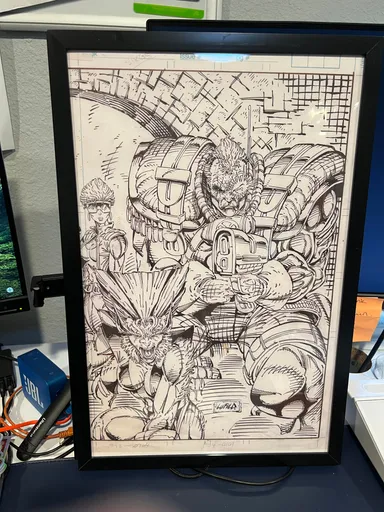 X-Force #1 by Rob Liefeld 11x17 Framed