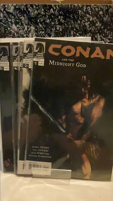 Conan and the Midnight God #1-5 complete