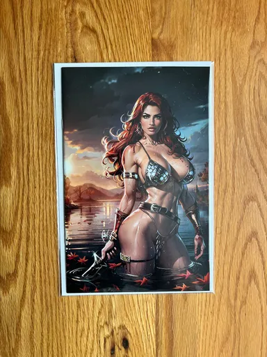Red Sonja: Empire of the Damned #1 Exclusive Virgin Variant