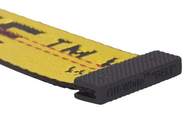 OFF White Industrial Belt YELLOW
