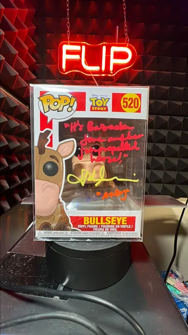 Bullseye signed by John Morris