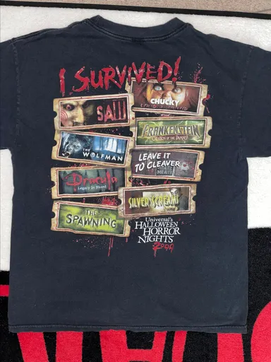 2009 Universal Horror Nights Shirt