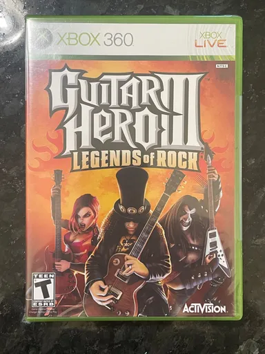 Guitar Hero III Legends of Rock (Microsoft Xbox 360) Brand New-Factory Sealed