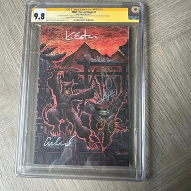 TMNT: THE LAST RONIN #4 CGC 9.8 IDW 2021 SIGNED KEVIN EASTMAN COVER