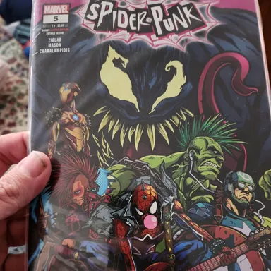 spider punk comic