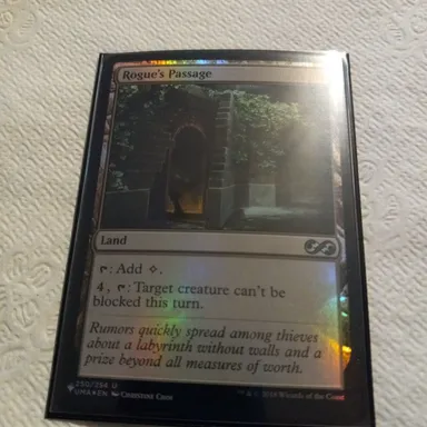 mtg Secret Lair Foil Rogue's passage