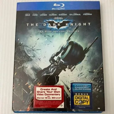 The Dark Knight (Blu-ray Disc, 2008, 3-Disc Set)