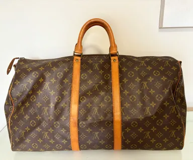 Louis Vuitton Bandouliere 55 Keepall With Strap