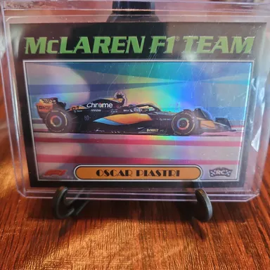 Oscar Piastri 2023 Topps Chrome Rookie..McLaren team...F1 Racing