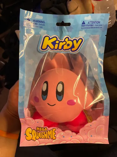 Just Toys INTL.  Nintendo  Kirby  Mega SquishMe  Figure  New 2024  Kirby Nintendo