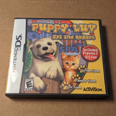 Nintendo DS (US) Puppy Luv Spa and Resort