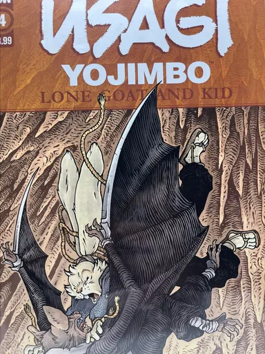 2022 Usagi Yojimbo: Lone Goat and Kid #4, Written & Drawn by Stan Sakai, IDW Comics