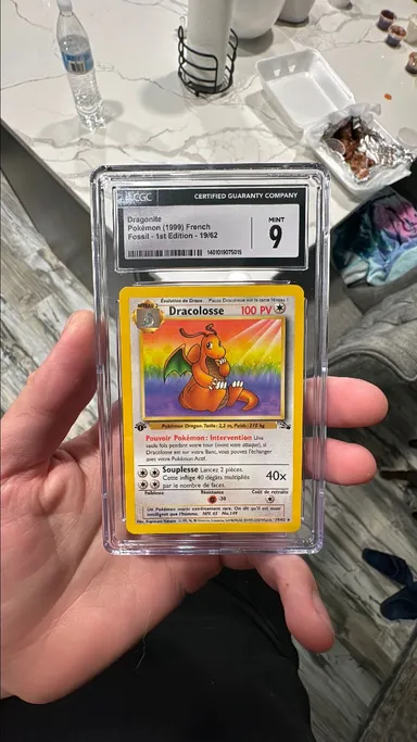 Dragonite 19/62 French 1st edition Dracolosse